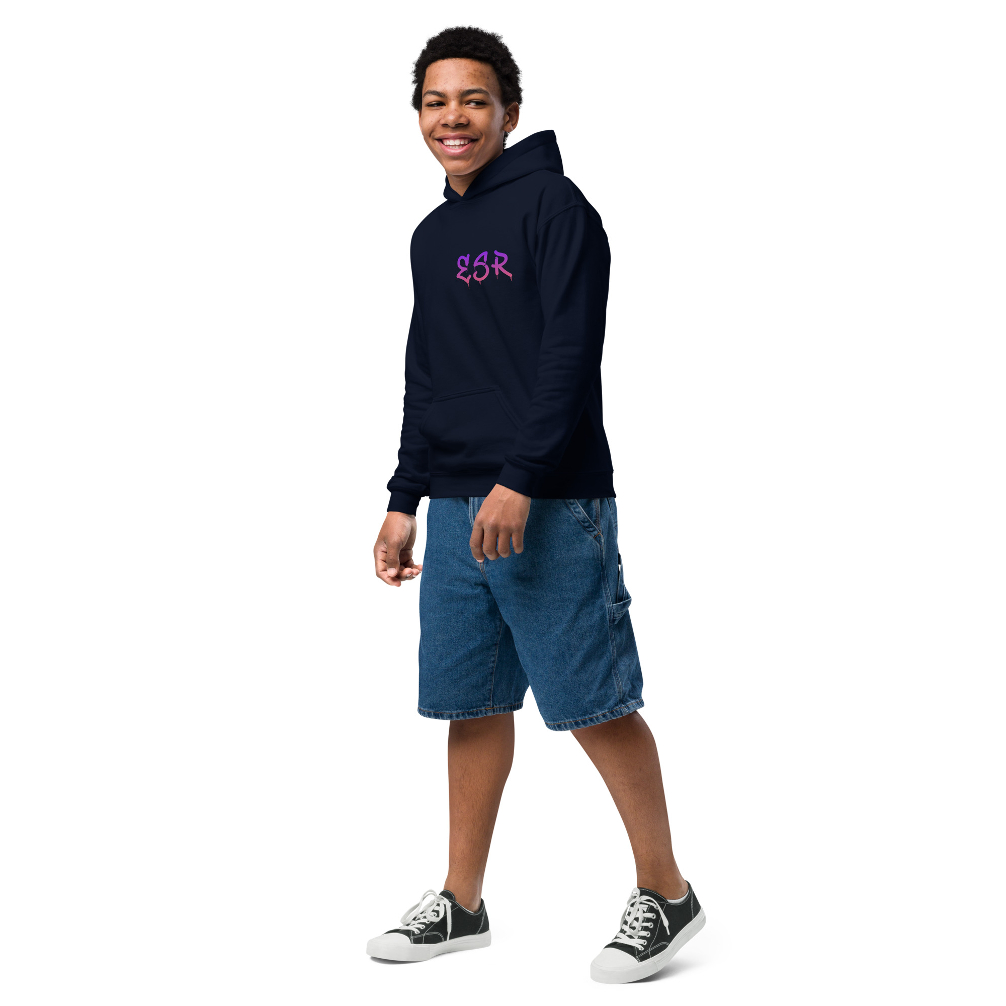 Sweat à capuche épais pour les jeunes – Image 8