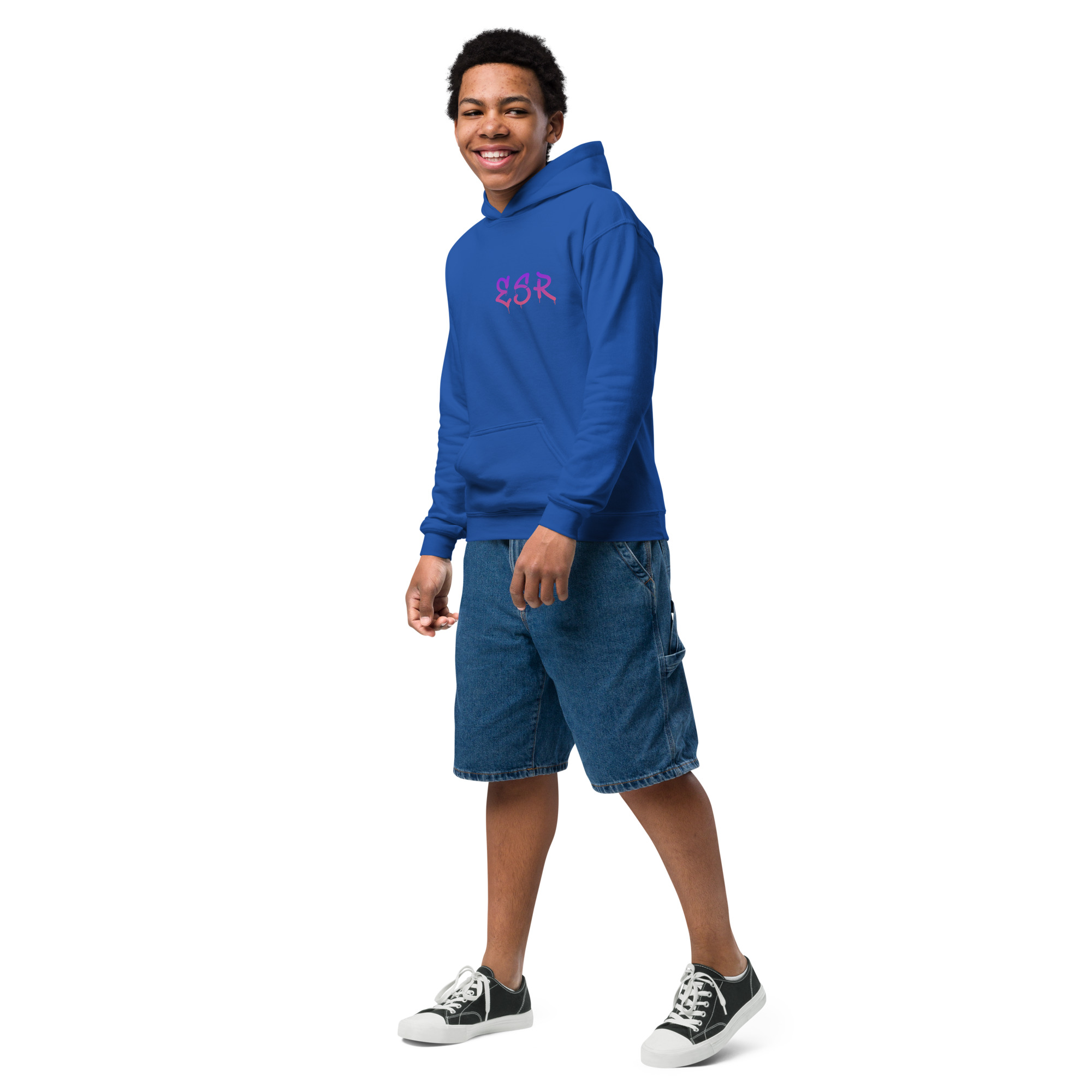 Sweat à capuche épais pour les jeunes – Image 13