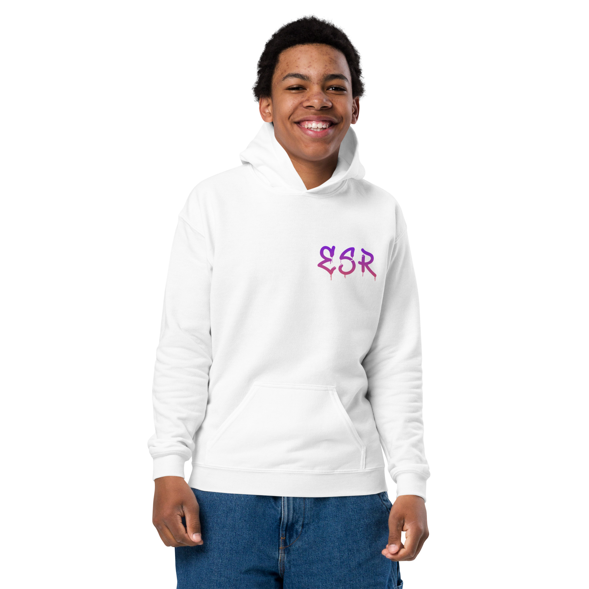 Sweat à capuche épais pour les jeunes – Image 17