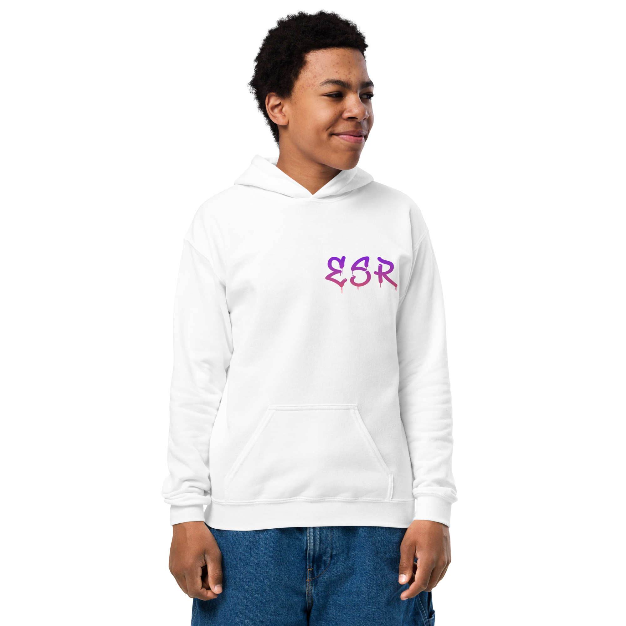 Sweat à capuche épais pour les jeunes – Image 16